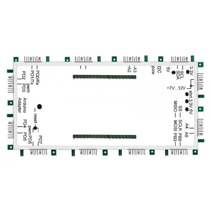 ALLNET ALL-BRICK-0330 - Bloque Arduino Brick’R’knowledge, sin placa Arduino Uno