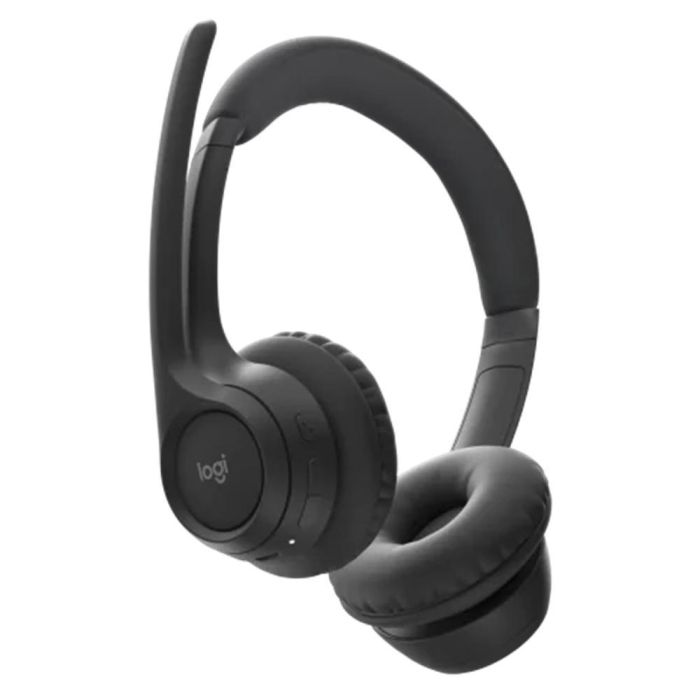 Logitech Auriculares Inalámbricos Zone 300 para Oficina/Centro de Llamadas, Binaurales, Negro, Bluetooth 5.3 3