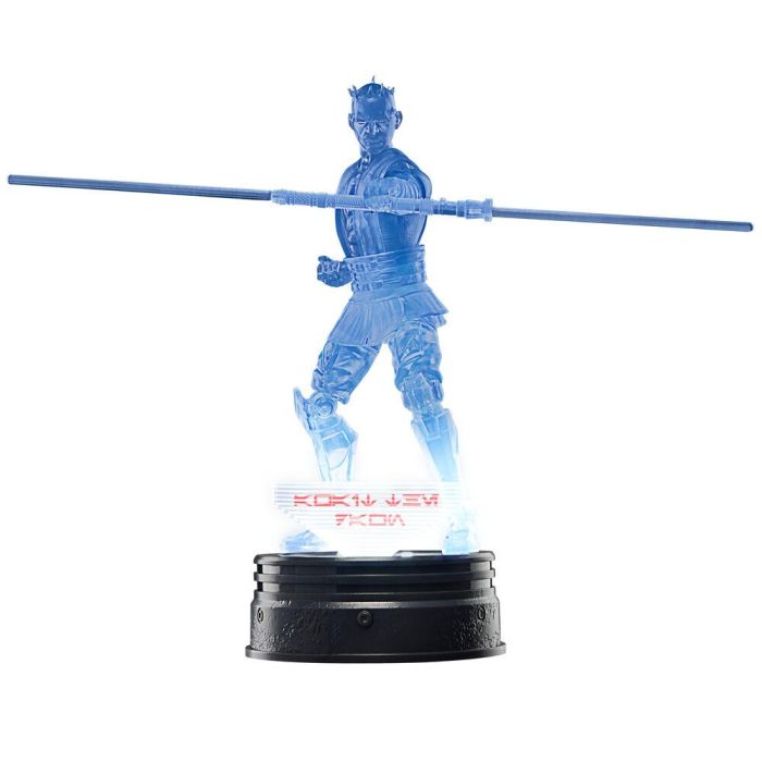 Hasbro G0276 Figura Star Wars The Black Series Holocomm Collection Darth Maul 15 cm Articulada con Discos Holográficos Luminosos 0 Hasbro G0276 Figura Star Wars The Black Series Holocomm Collection Darth Maul 15 cm Articulada con Discos Holográficos Luminosos 0