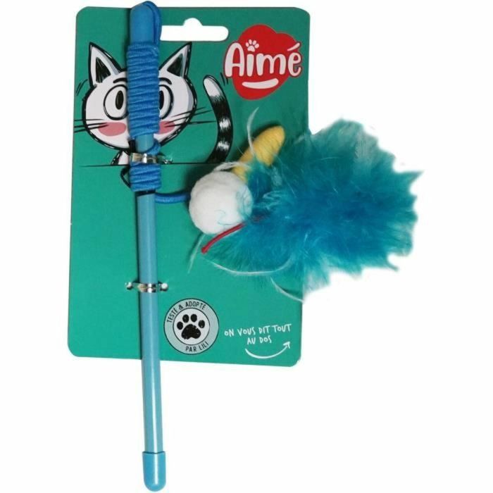 Aime AAAAR65868 Caña de pescar Juguete para gatos 2