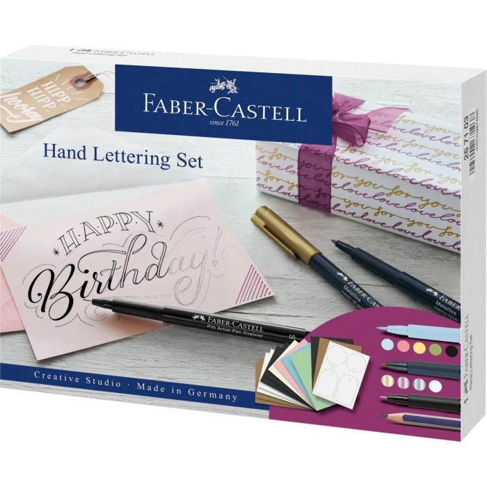 FABER-CASTELL Kreativset Handlettering 12-teilig 0 FABER-CASTELL Kreativset Handlettering 12-teilig 0