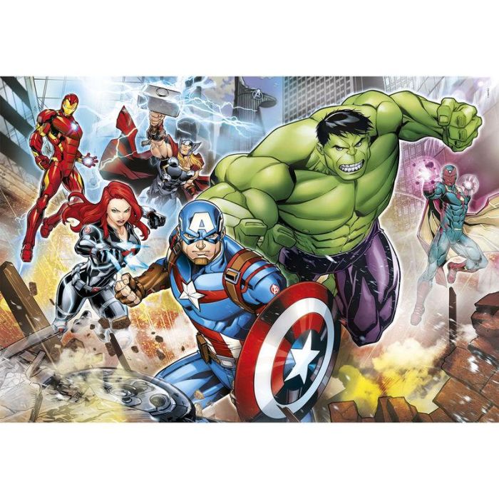 Clementoni Puzzle Vengadores Avengers Marvel 180 Piezas 48,5x33,5cm