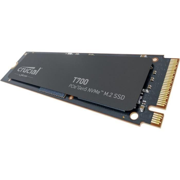 Crucial T700 - SSD interno - 4 TB - PCI Express 5.0 (NVMe) 2 Crucial T700 - SSD interno - 4 TB - PCI Express 5.0 (NVMe) 2