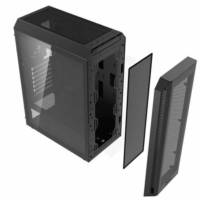 XPG VALOR AIR PLUS Caja PC Midi Tower Negra con Ventana Lateral, Filtro Antipolvo, 3x 120mm Ventiladores, USB 3.2 y Soporte ATX 10 XPG VALOR AIR PLUS Caja PC Midi Tower Negra con Ventana Lateral, Filtro Antipolvo, 3x 120mm Ventiladores, USB 3.2 y Soporte ATX 10