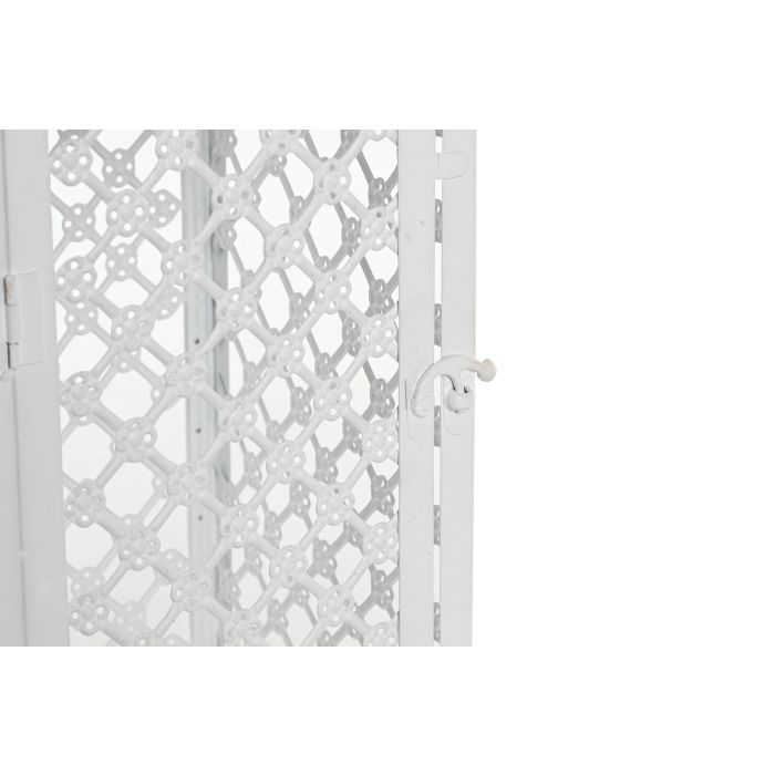 DKD Home Decor Farola Arabe Blanco 24 x 74 x 24 cm Set de 3 2