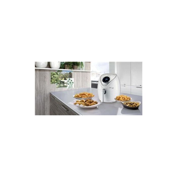 Ariete Freidora de Aire 4616/03 Blanca con Pantalla LCD Táctil, Cocina Saludable con Menos Grasa 6
