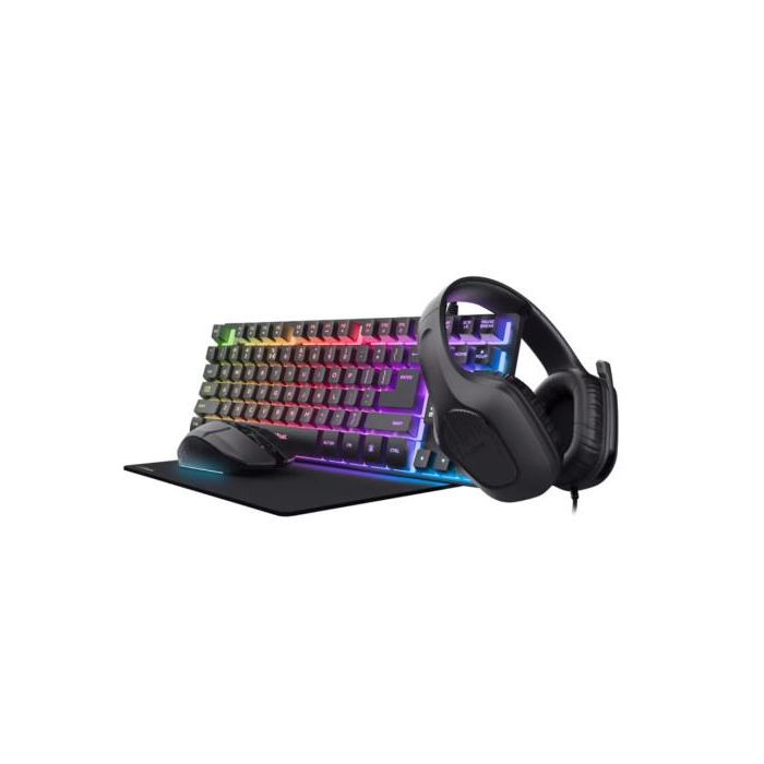 Trust Gxt780 4-In-1 Gaming Bundle Blk Es 1