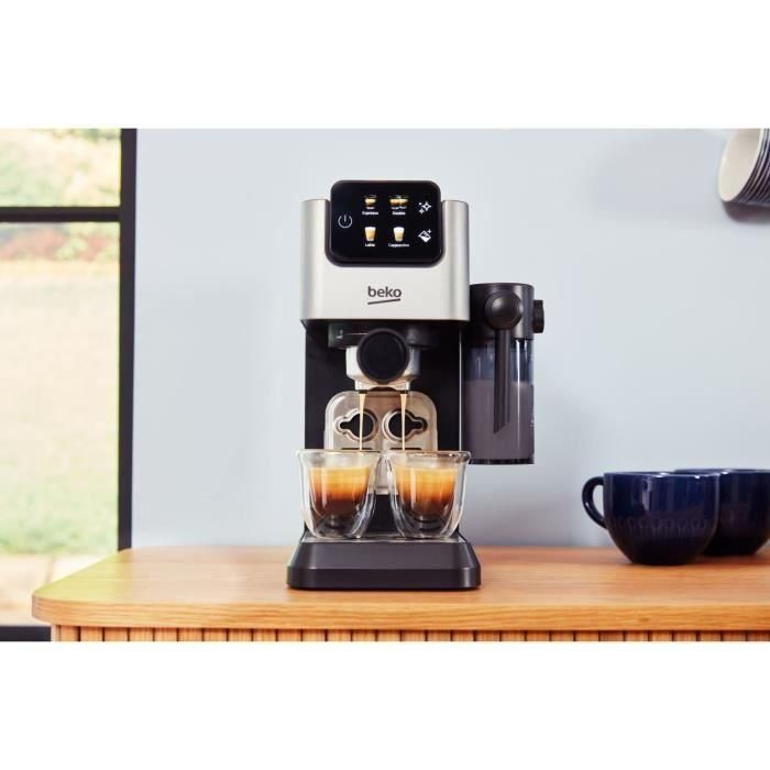 Cafetera espresso manual - BEKO - CEP5304X - 1628 W - 1,1 L - Plata 5 Cafetera espresso manual - BEKO - CEP5304X - 1628 W - 1,1 L - Plata 5