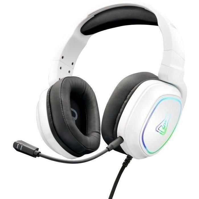 Casco de juego RGB The G -lab - PC Compatible, PS4, XboxOne - White 3 Casco de juego RGB The G -lab - PC Compatible, PS4, XboxOne - White 3
