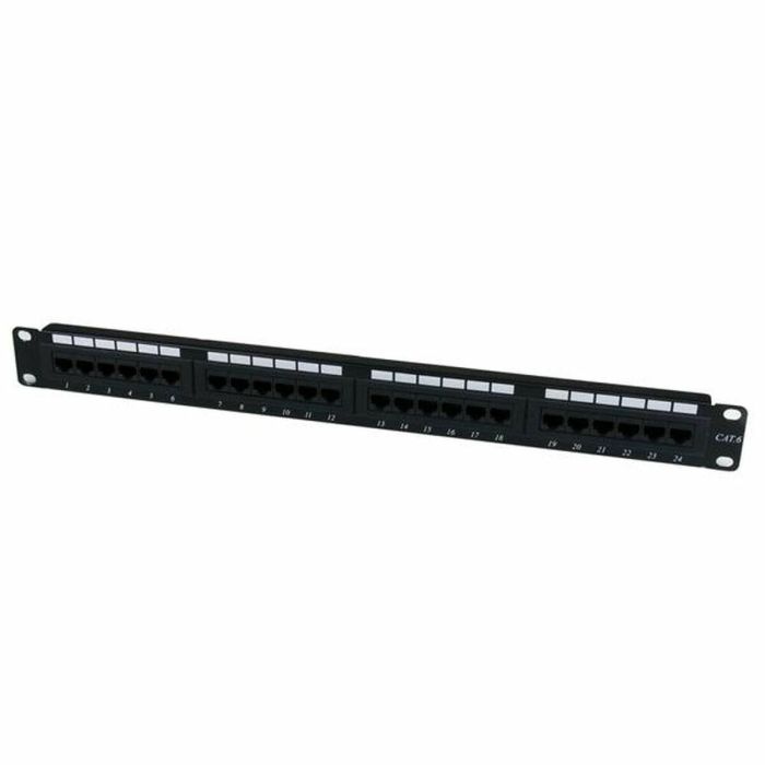Patch Panel 24 Puertos UTP Categoría 6 Startech C6PANEL24 2 Patch Panel 24 Puertos UTP Categoría 6 Startech C6PANEL24 2