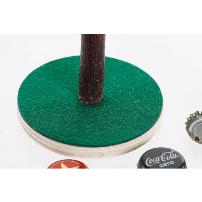 DKD Home Decor Juego con Diseño Árbol en Polipropileno Verde y Marrón 9.5 x 9.5 x 15.5 cm 3 DKD Home Decor Juego con Diseño Árbol en Polipropileno Verde y Marrón 9.5 x 9.5 x 15.5 cm 3