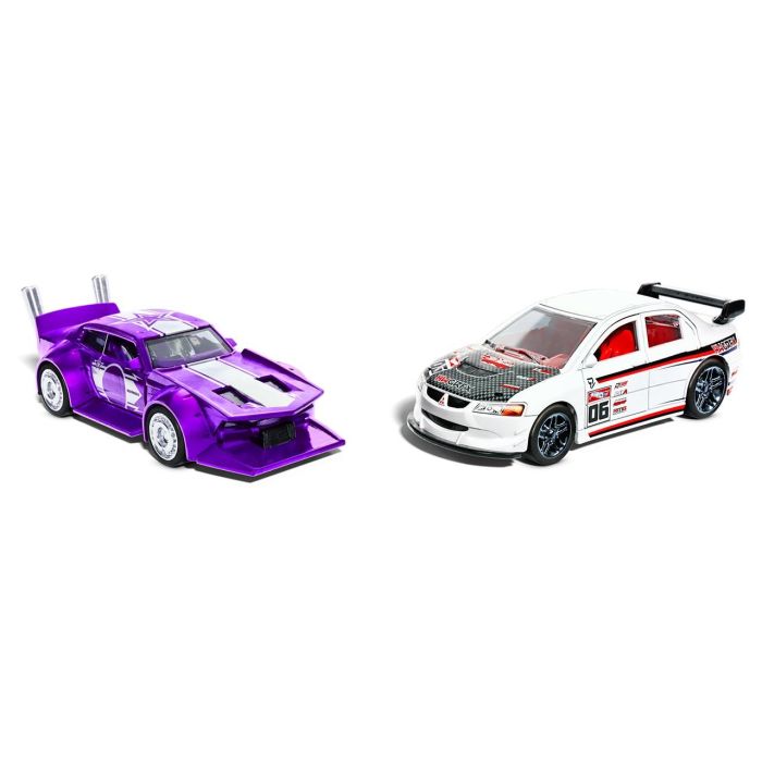 Mattel HPR91 Hot Wheels Pack 2 Coches De Carreras 1:43 Vehículos Metálicos con Detalles Auténticos 0 Mattel HPR91 Hot Wheels Pack 2 Coches De Carreras 1:43 Vehículos Metálicos con Detalles Auténticos 0