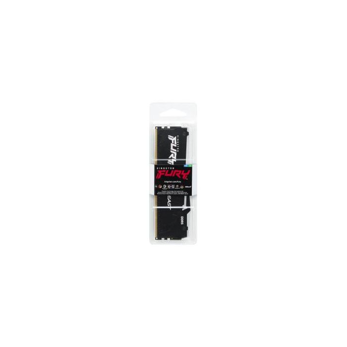Kingston FURY Beast RGB módulo de memoria 16 GB DDR5 ECC KF560C30BBEA-16, 1 x 16 GB, 6000 MT/s, Negro 4