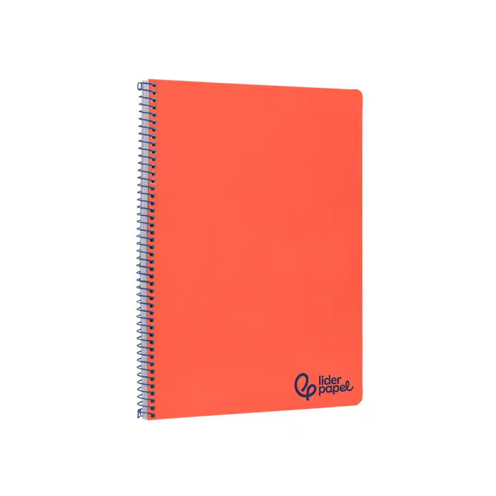 Liderpapel Wonder Cuaderno Espiral A4 Tapa Plástico 80 Hojas 90gr Pauta Estrecha 2,5mm Margen Rojo 3