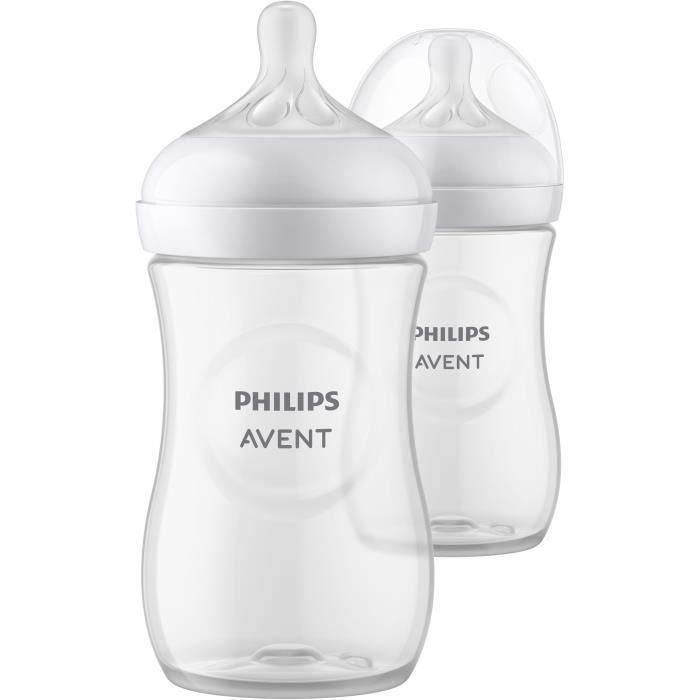 Philips Avent Scy903/02 - Conjunto de 3 botellas naturales 3.0 de 260 ml 0 Philips Avent Scy903/02 - Conjunto de 3 botellas naturales 3.0 de 260 ml 0