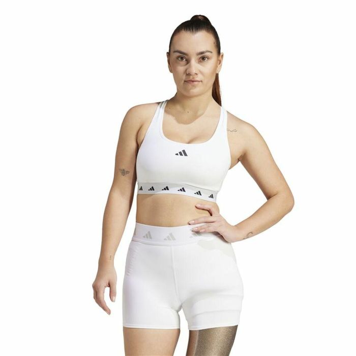 Sujetador Deportivo Adidas Essentials Blanco 4