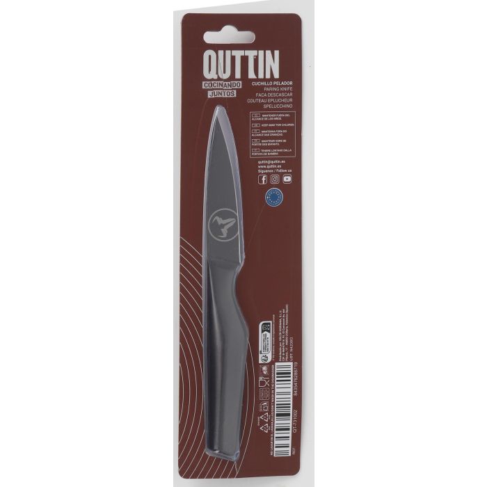 Cuchillo Pelador Black Ed 9 cm - Inde (12 Unidades) 2 Cuchillo Pelador Black Ed 9 cm - Inde (12 Unidades) 2