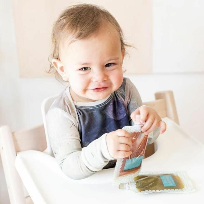 Recipiente Conservador de Alimentos Infantino Transparente Plástico 100 ml (25 Unidades) 2 Recipiente Conservador de Alimentos Infantino Transparente Plástico 100 ml (25 Unidades) 2