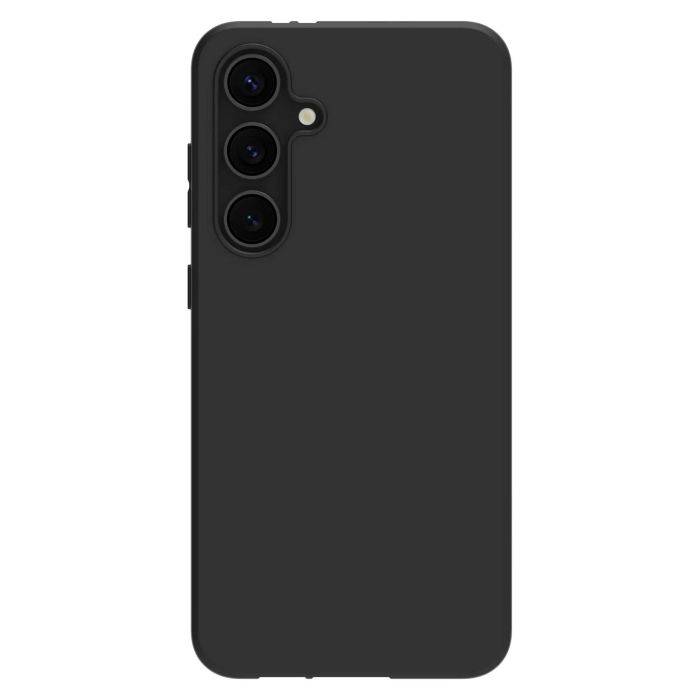 Samsung Galaxy S24 FE - Funda trasera de plástico reciclado 100% - Negro Night Black - Compatible con carga inalámbrica - GLSFNIBL6500 1 Samsung Galaxy S24 FE - Funda trasera de plástico reciclado 100% - Negro Night Black - Compatible con carga inalámbrica - GLSFNIBL6500 1