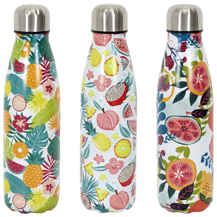 Cook Concept Termo Botella 500 Ml Acero Inoxidable Doble Pared Tapa Hermética Conserva Frío 18h Caliente 6h 2