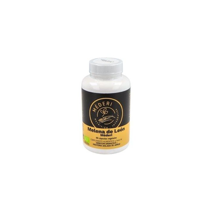 Mederi Nutrición Integrativa Melena de León 90 Cápsulas con Hericium erinaceus, Complemento Alimenticio Vegano