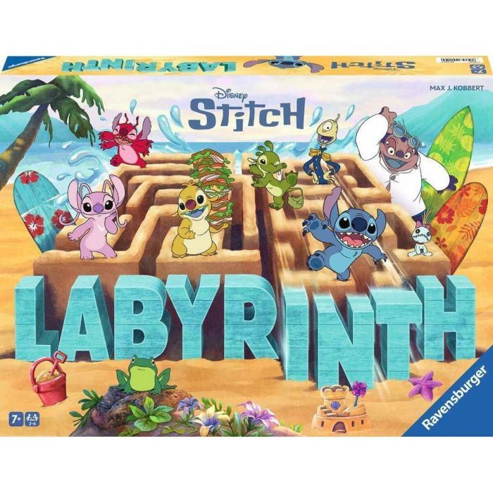 RAVENSBURGER Juego de Mesa Labyrinth Disney Stitch - 2-4 Jugadores, Edad +7 Años, 30 Minutos de Partida 4