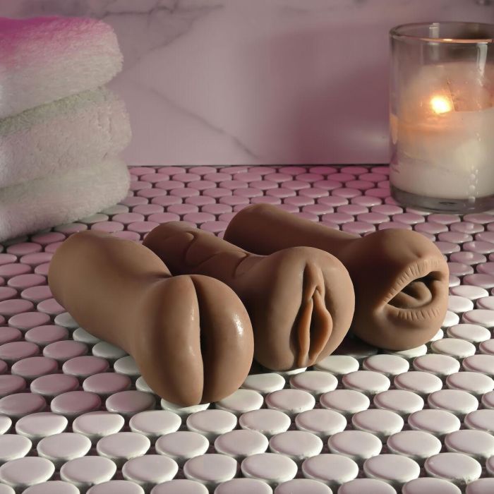 Masturbador Masculino Selopa Selopa Marrón 20