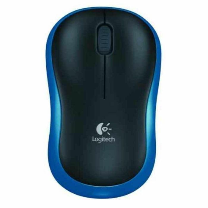 Ratón Inalámbrico Logitech M185/ Hasta 1000 DPI/ Azul 2