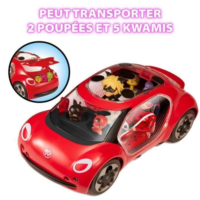 Coche de Miraculous Ladybug - Volkswagen e-Beetle de Ladybug - Bandai 3