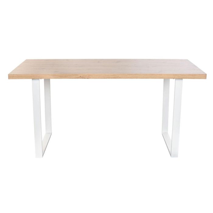 Mesa de Comedor Home ESPRIT Marrón Negro Hierro Madera MDF 160 x 90 x 75 cm 1 Mesa de Comedor Home ESPRIT Marrón Negro Hierro Madera MDF 160 x 90 x 75 cm 1