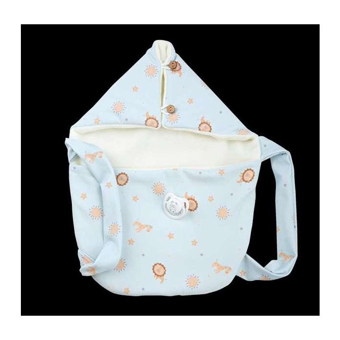 Muñecas Arias Muñeca Elegance 30 cm Natal Azul con Portabebé (Cuerpo Vinilo, Niño) Muñecas Arias Muñeca Elegance 30 cm Natal Azul con Portabebé (Cuerpo Vinilo, Niño)