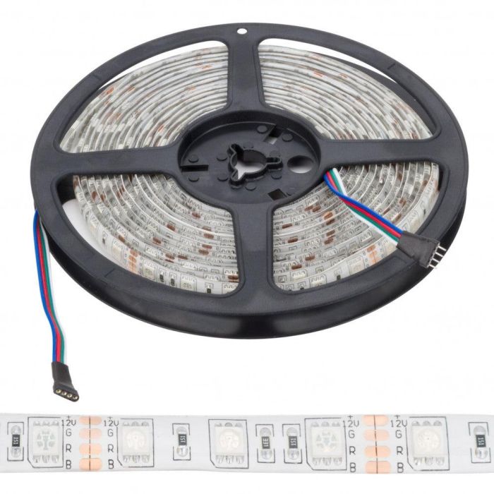 Pack 4 Tiras LED 72W 4200Lm 4200ºK 300 X SMD5050 12VDC IP65 x5M 40.000H [PL219012-PK4-AP] 4