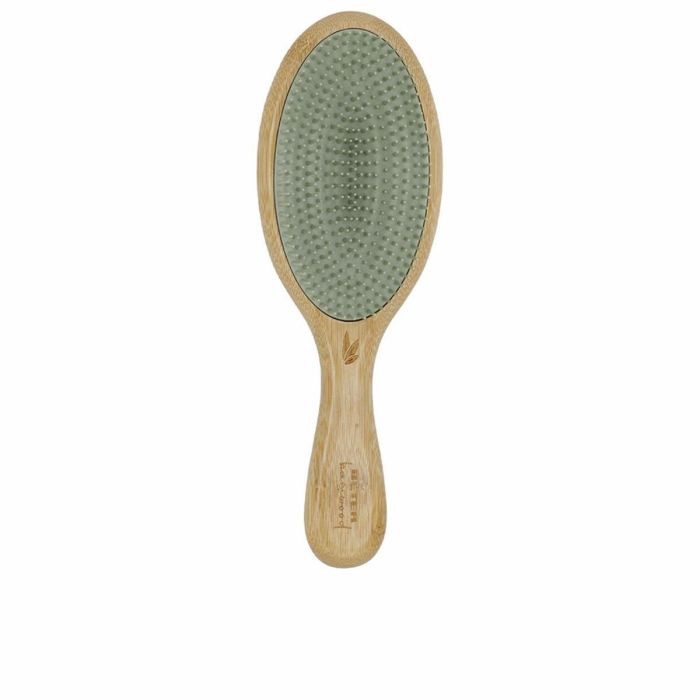 BETER Bamwood Cepillo Desenredante de Bambú Certificado, Púas Antienredos Antitirones, para Cabello Húmedo y Seco 1 unidad BETER Bamwood Cepillo Desenredante de Bambú Certificado, Púas Antienredos Antitirones, para Cabello Húmedo y Seco 1 unidad