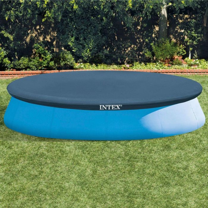Cubrepiscinas Intex Azul marino Ø 396 cm Redondo (4 Unidades) 1 Cubrepiscinas Intex Azul marino Ø 396 cm Redondo (4 Unidades) 1