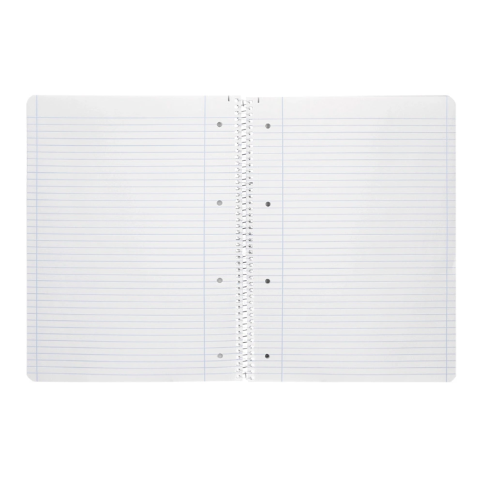 Liderpapel Cuaderno Espiral A4 Micro Smart Tapa Blanda 80 Hojas 60gr Horizontal 7mm Doble Margen 7