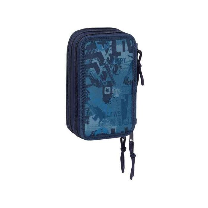 Portatodo Safta New edition Azul marino 12,5 x 19,5 x 5,5 cm 37 Piezas 1 Portatodo Safta New edition Azul marino 12,5 x 19,5 x 5,5 cm 37 Piezas 1