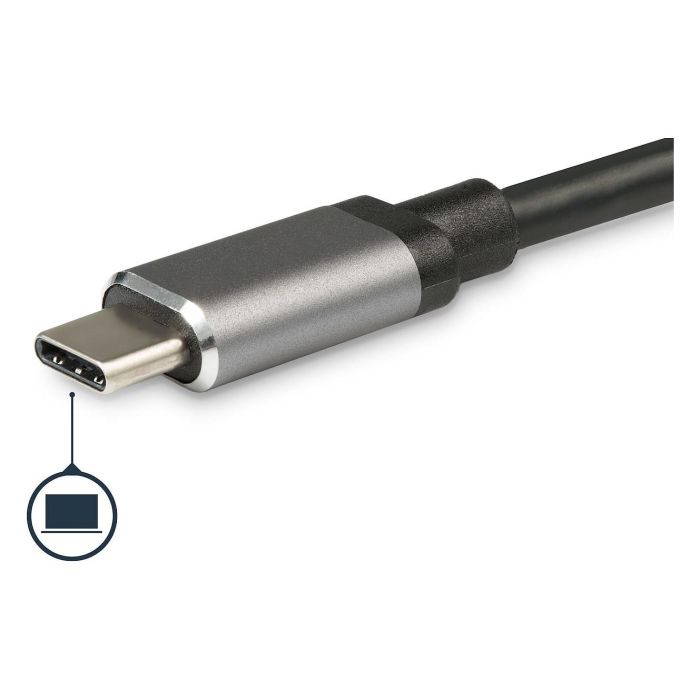 Hub USB Startech DKT30CSDHPD Gris 60 W 3