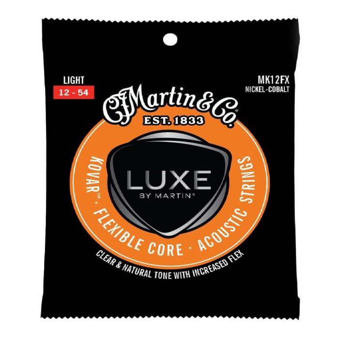 Juego Acústica Luxe Kovar Sp Flexible Core Light 12-54