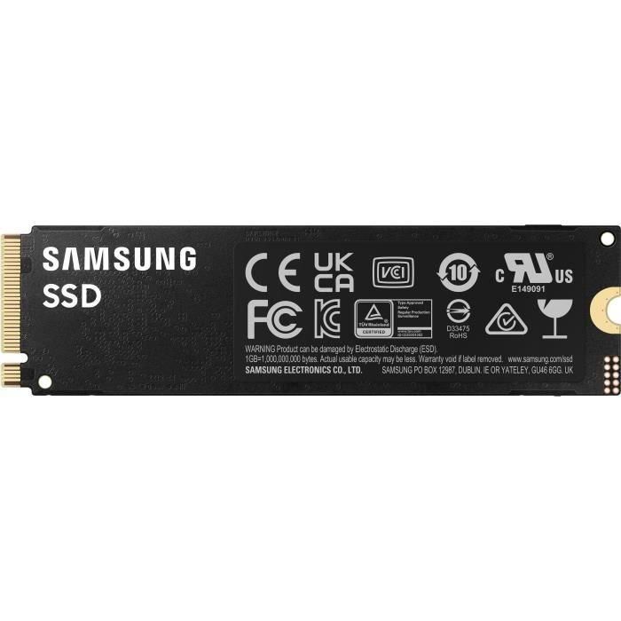 Disco SSD Samsung 990 PRO 1TB/ M.2 2280 PCIe 4.0/ Compatible con PS5 y PC/ Full Capacity 4