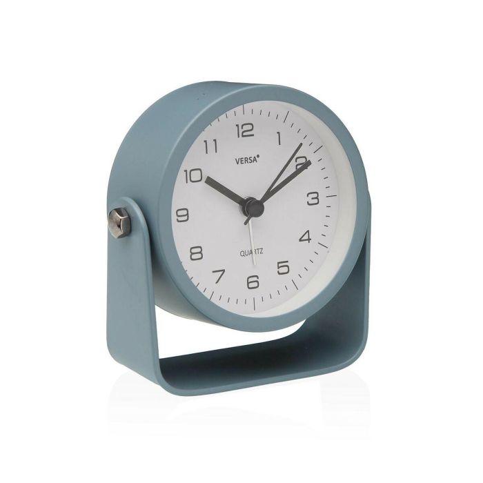 Reloj de Mesa Versa Alura Azul Plástico 4,1 x 10 x 10 cm