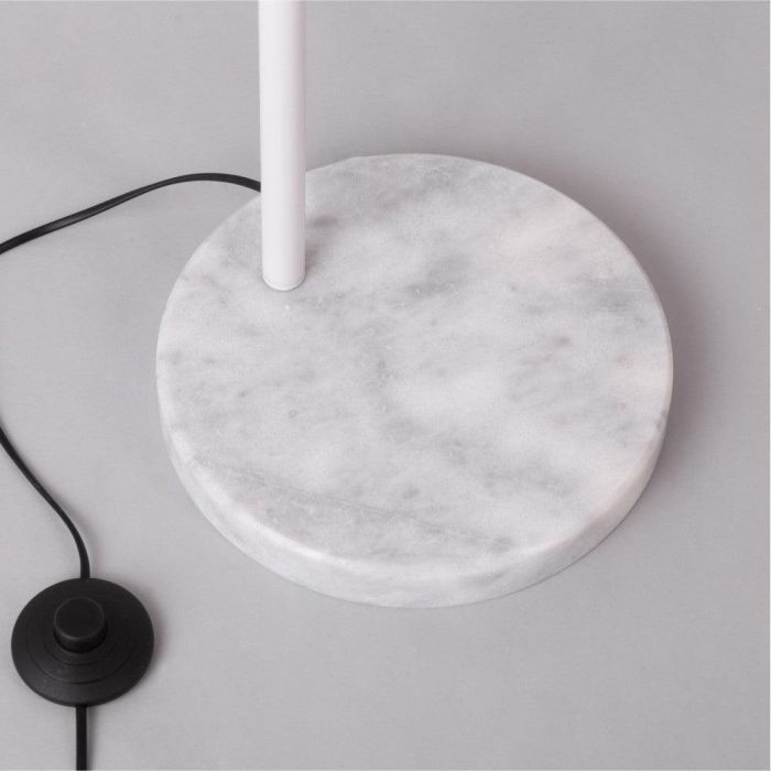 Nashua SKD-F1009 Lámpara de Suelo Elegante Diseño Moderno. Compatible Bombillas LED E27 RGB/CCT. Ideal Salón, Dormitorio, Comedor. 4