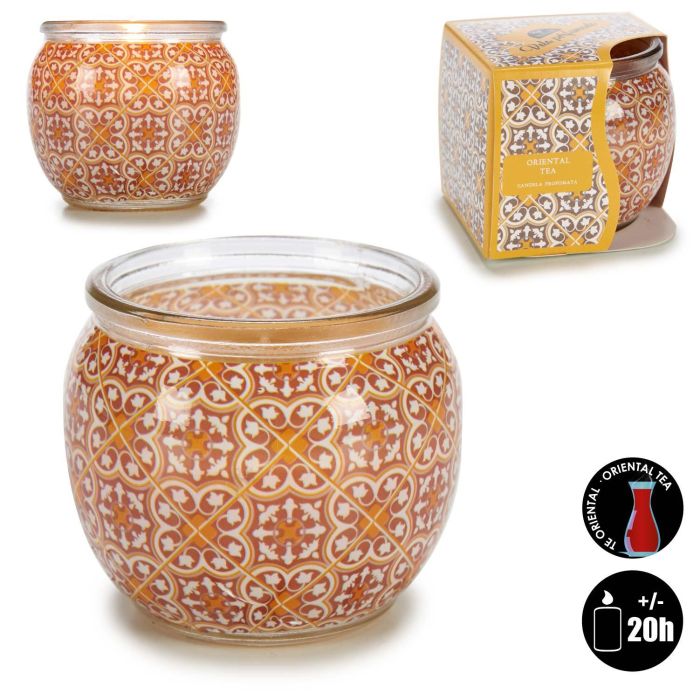 Vela Oriental Te Amarillo - Acorde 7.5x6.3x7.5 cm (12 Unidades) 3