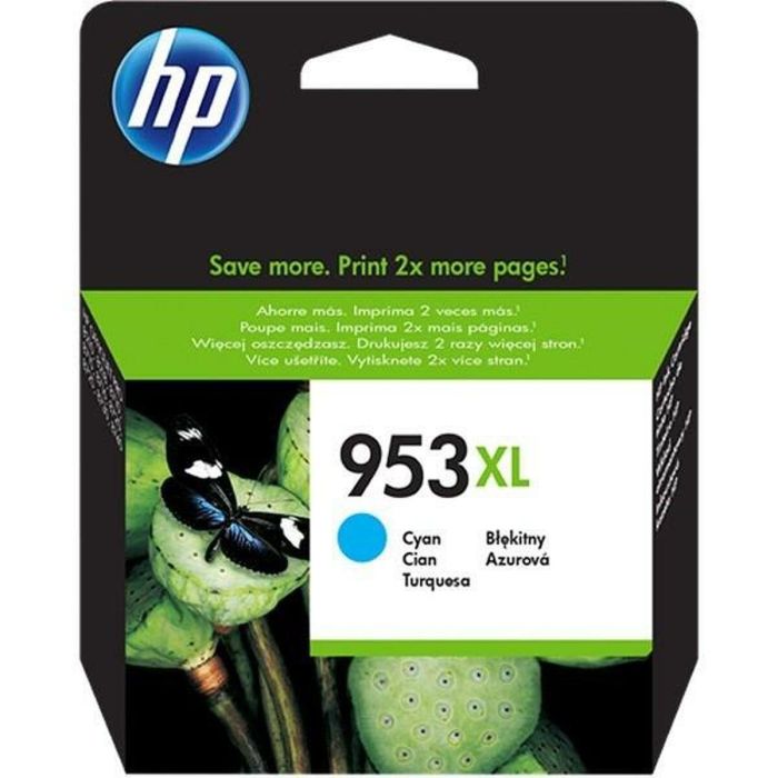 Cartucho de Tinta Original HP 953XL Cian (50 Unidades) 1 Cartucho de Tinta Original HP 953XL Cian (50 Unidades) 1