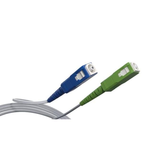 Cable de fibra óptica para Freebox 15m00 1 Cable de fibra óptica para Freebox 15m00 1
