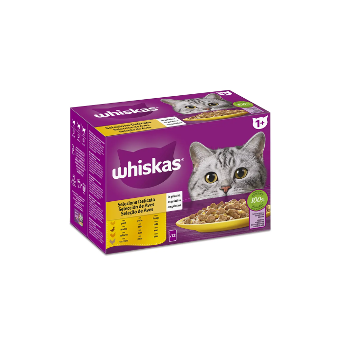 Whiskas Multipack Aves 4x12x85 gr