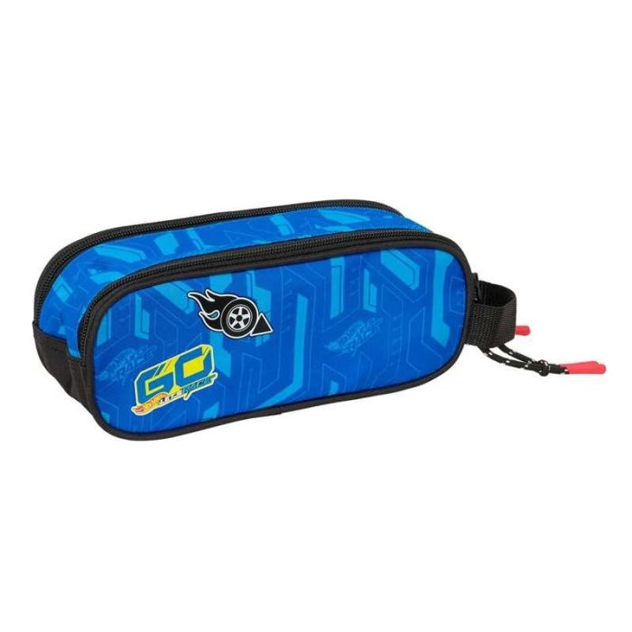 Safta Estuche Portatodo Escolar Doble Hot Wheels Let's Race 80x210x60 mm 1 Safta Estuche Portatodo Escolar Doble Hot Wheels Let's Race 80x210x60 mm 1
