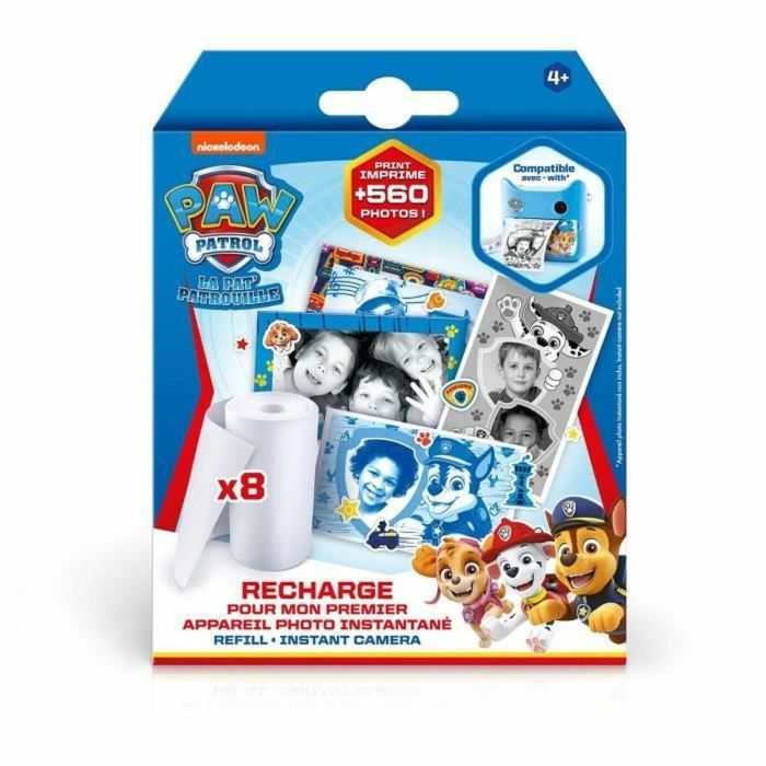 Canal Toys - Repuesto para cámara instantánea Paw Patrol - foto, selfie, vídeo 2 Canal Toys - Repuesto para cámara instantánea Paw Patrol - foto, selfie, vídeo 2