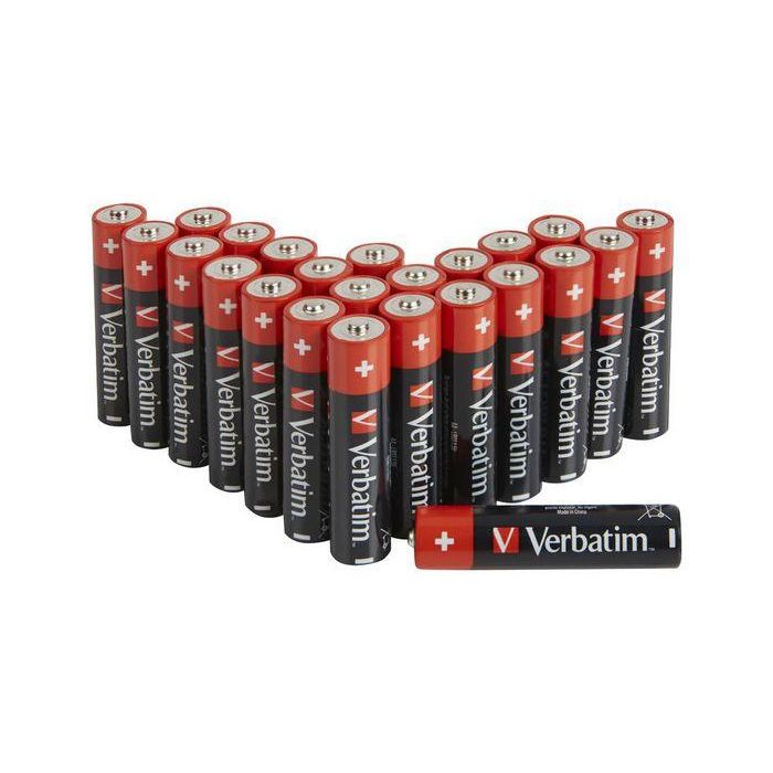 Verbatim 24x AA-LR6 Mignon, Ø 14.5 x 50.5mm Verbatim 24x AA-LR6 Mignon, Ø 14.5 x 50.5mm