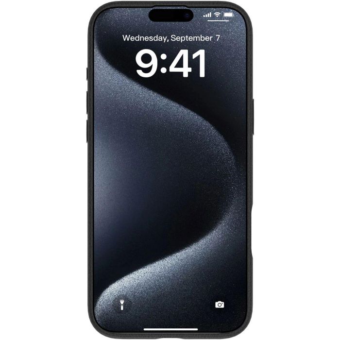 eSTUFF iPhone 16 Pro INFINITE VENICE Magnetic Leather Cover - Black - 86% recycled plastic 6 eSTUFF iPhone 16 Pro INFINITE VENICE Magnetic Leather Cover - Black - 86% recycled plastic 6