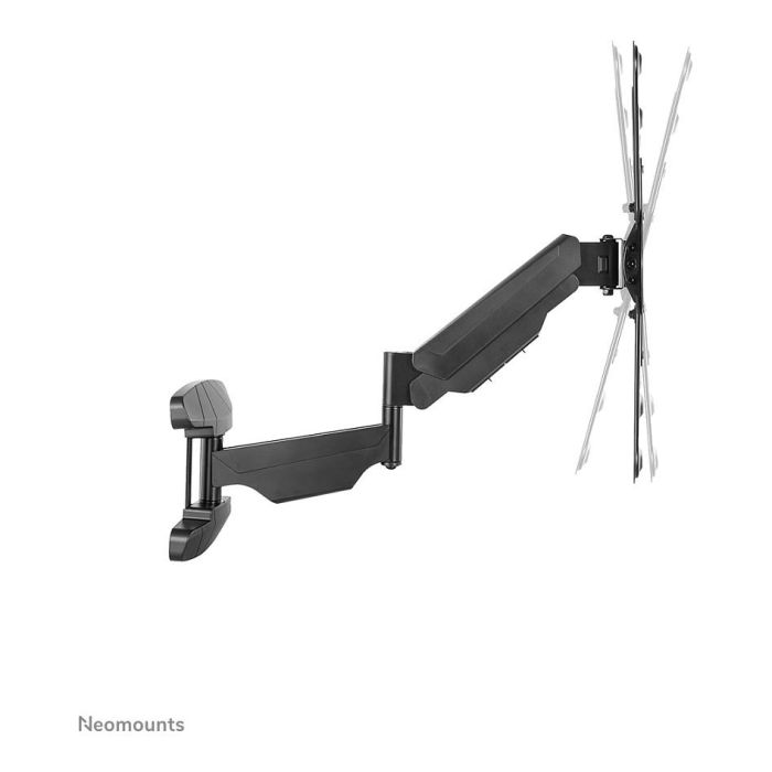 Neomounts WL70-550BL14 Soporte de Pared para Monitor/TV, 32-55", 5-30 kg, Muelle de Gas, Movimiento Completo, Ajuste de Nivel, Negro